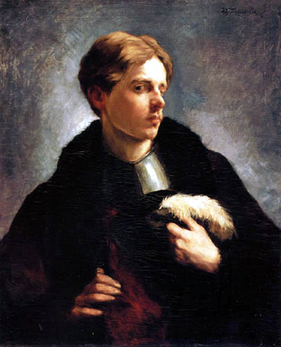 Wilhelm Trübner - Selfportrait