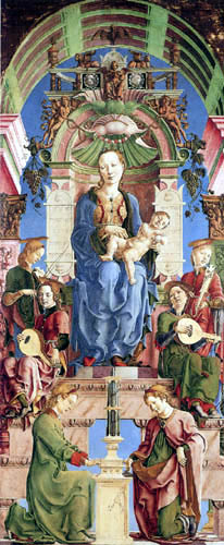 Cosmè (Cosimo) Tura - Madonna with Child