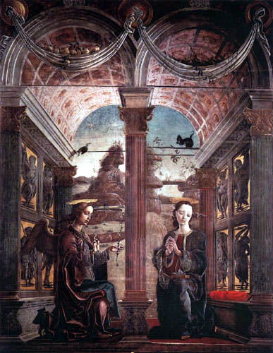 Cosmè (Cosimo) Tura - Annunciation