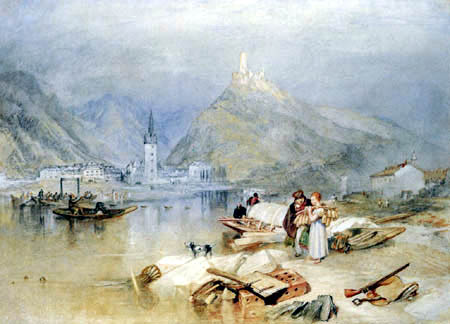 Joseph Mallord William Turner - Bernkastel on the Mosel