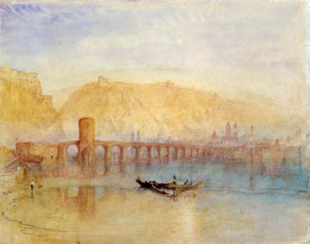 Joseph Mallord William Turner - The Mosel bridges, Koblenz