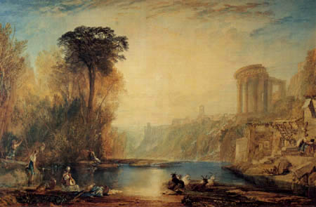 Joseph Mallord William Turner - Landschaftskomposition von Tivoli