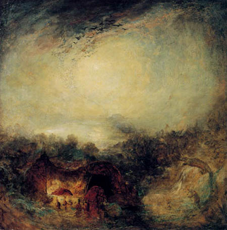 Joseph Mallord William Turner - The Evening of the Deluge