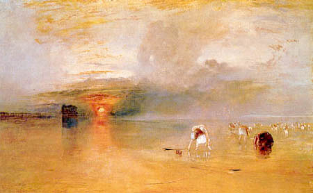 Joseph Mallord William Turner - The beach of Calais with low tide