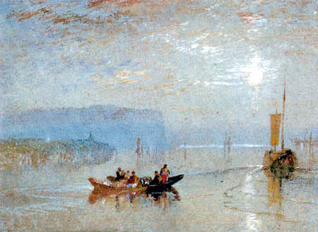 Joseph Mallord William Turner - Scene on the Loire, near Coteaux de Mauves