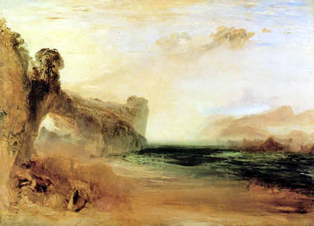 Joseph Mallord William Turner - Rocky Bay with Figures