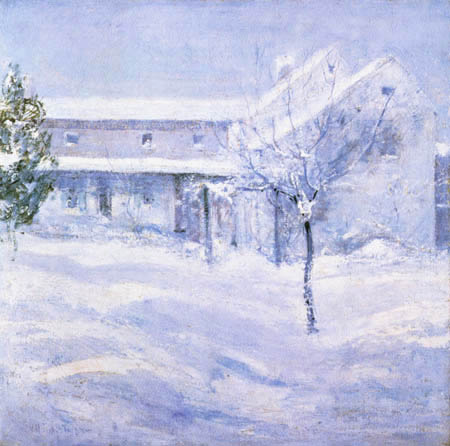 John Henry Twachtman - Old Holley House, Cos Cob