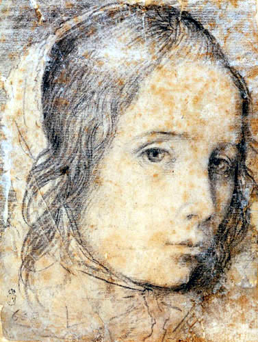 Diego R. de Silva y Velázquez - Retrato de una chica