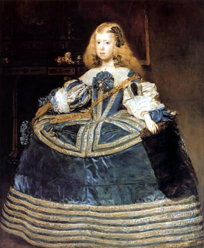 Diego R. de Silva y Velázquez - Infantin Margarete