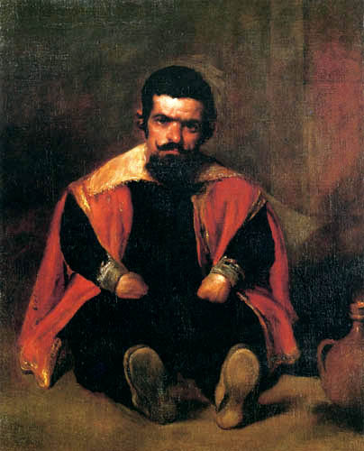 Diego R. de Silva y Velázquez - Le Bouffon Sebastián de Morra