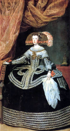 Diego R. de Silva y Velázquez - Reine Maria Anna