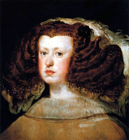 Diego R. de Silva y Velázquez - Reina Maria Ana
