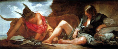 Diego R. de Silva y Velázquez - Mercury and Argus