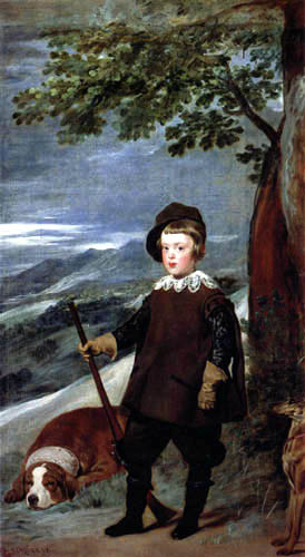 Diego R. de Silva y Velázquez - Prince Baltasar Carlos