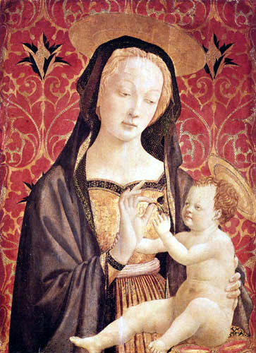 Domenico Veneziano (D. di Bartolo da Venezia) - Madonna with Child