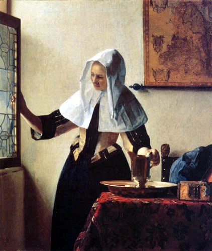 Jan Vermeer van Delft - Young Woman with a Jug