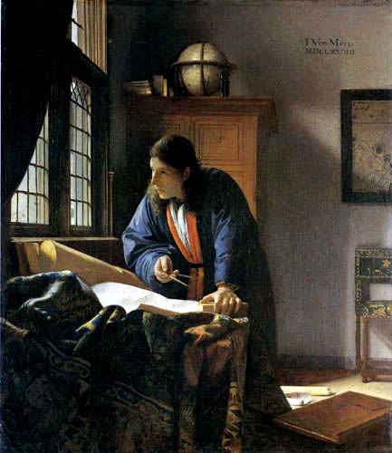 Jan Vermeer van Delft - Le Géographe