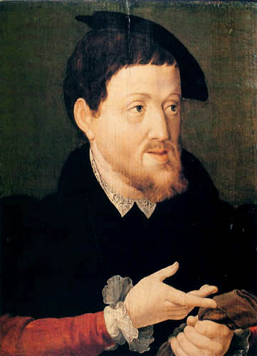 Jan Cornelisz Vermeyen - Karl V. in italienischer Manier