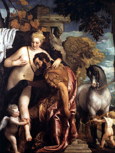 Paolo Veronese (Caliari, Cagliari) - Venus and Mars