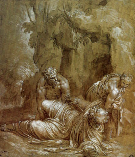Paolo Veronese (Caliari, Cagliari) - The temptation of the St  Anthony