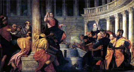 Paolo Veronese (Caliari, Cagliari) - Jesus unter den Schriftgelehrten