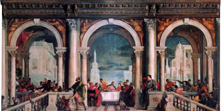 Paolo Veronese (Caliari, Cagliari) - The Banquet in the House of Levi