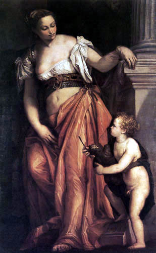 Paolo Veronese (Caliari, Cagliari) - Allegory of the sculpture