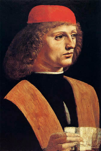 Leonardo da Vinci - Portrait of a musician