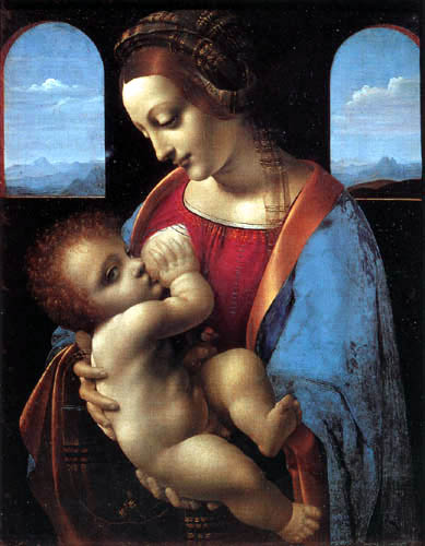 Leonardo da Vinci - Madone Litta