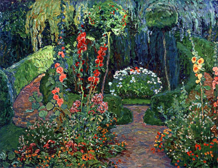 Heinrich Vogeler - Summer garden