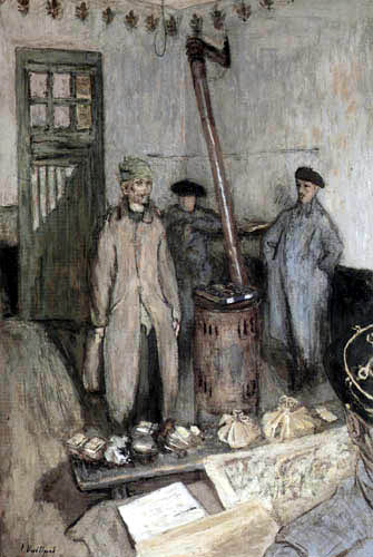 Edouard Vuillard - L'interrogatoire d'un prisonnier