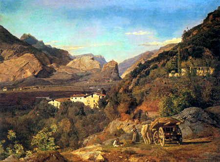 Ferdinand Georg Waldmüller - View of Arco