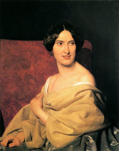 Ferdinand Georg Waldmüller - Portrait of Anna Waldmuller