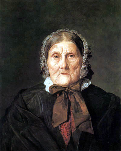 Ferdinand Georg Waldmüller - Portrait of Josefa Ernst
