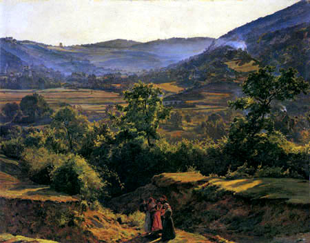 Ferdinand Georg Waldmüller - Paysage de montagne