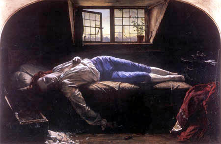 Henry Wallis - The Death of Chatterton