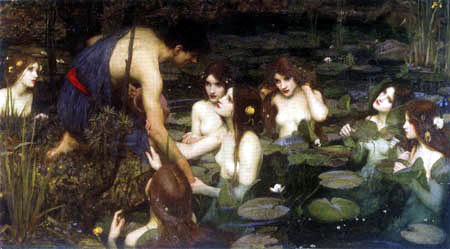 John William Waterhouse - Hylas and the nymphs