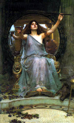 John William Waterhouse - Circe Offering the Cup to Ulysses
