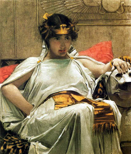 John William Waterhouse - Cleopatra