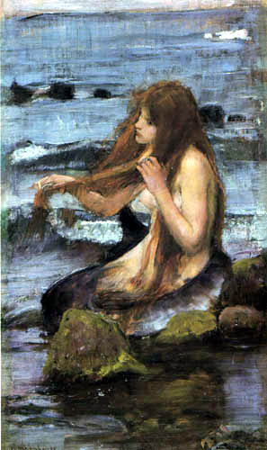 John William Waterhouse - The Mermaid