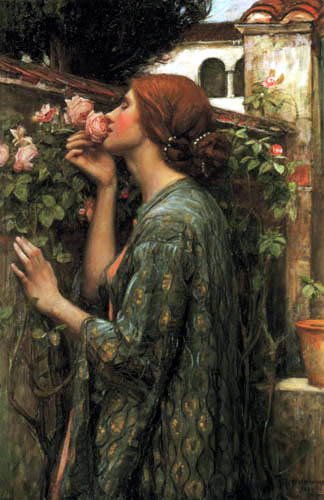 John William Waterhouse - L'âme de la rose