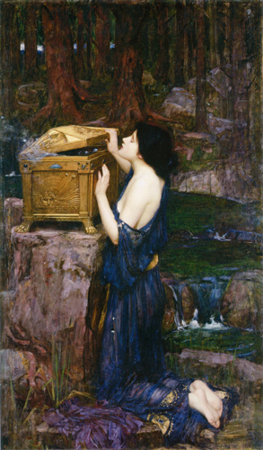 John William Waterhouse - Pandora's box