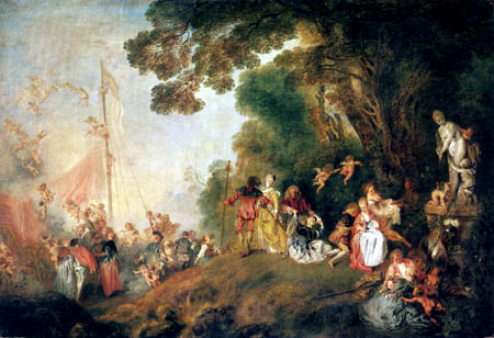 Jean-Antoine Watteau - Pèlerinage à l'île de Cythère