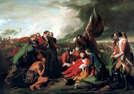 Benjamin West - The death of General Wolfe