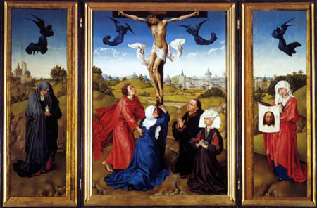 Rogier van der Weyden - Kreuzigungstriptychon