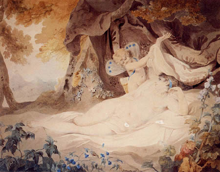 Francis Wheatley R.A. - Cupid and Venus