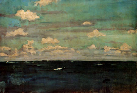 James Abbott McNeill Whistler - Clouds over the Sea