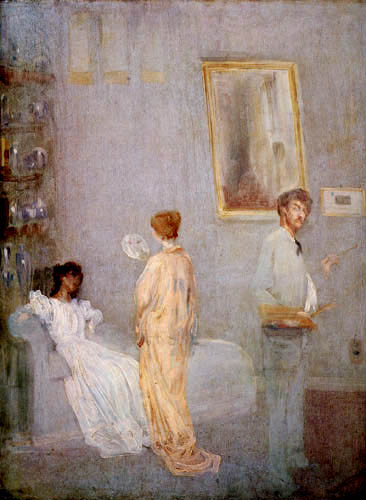 James Abbott McNeill Whistler - Whistler in seinem Studio