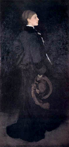 James Abbott McNeill Whistler - Portrait of Miss Rosa Corder