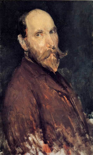 James Abbott McNeill Whistler - Portrait of Carles Freer